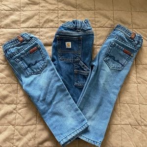 Toddler Seven (7) For All Mankind & Carhartt Jean Bundle